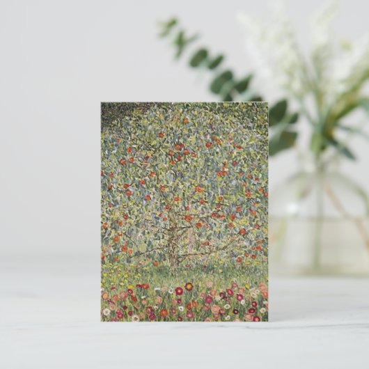 Summiere Apfelbaum I, 1912, door het centrum van Briefkaart (Staand voorkant)