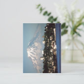 Summiere berg Rainier over Tacoma, Washington, VS Briefkaart (Staand voorkant)