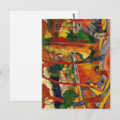 Summiere Beschrijving De draaisnelweg, L?Estaque,  Briefkaart (Voorkant / Achterkant)