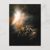 Summiere Beschrijving Incendio, fuego de noche. ?l Briefkaart (Voorkant)