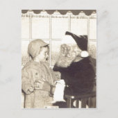 Summiere Circa 1956 van de Kerstman van het Feestdagenkaart (Voorkant)