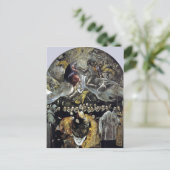 Summiere El Greco - De begrafenis van de graaf Org Briefkaart (Staand voorkant)