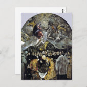 Summiere El Greco - De begrafenis van de graaf Org Briefkaart (Voorkant / Achterkant)
