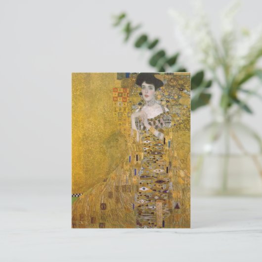 Summiere Gustav Klimt Catal?: Retrat de l'Adele Bl Briefkaart (Staand voorkant)