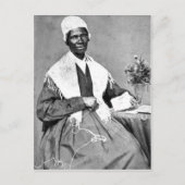 Summiere kaart bij bezoek van Sojourner Truth , 18 (Voorkant)