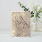 Summiere Klimt, Gustav Studie f?r das Gem?lde Bild Briefkaart (Staand voorkant)