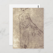 Summiere Klimt, Gustav Studie f?r das Gem?lde Bild Briefkaart (Voorkant / Achterkant)