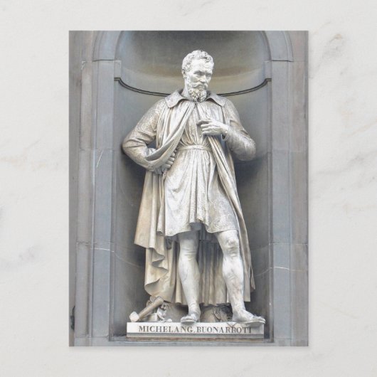 Summiere Michelangelo (volledige naam Michelangelo Briefkaart (Voorkant)