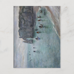 Summiere Monet, Claude ?tretat, la porte d'Aval: b Briefkaart