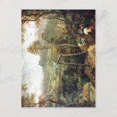 Summiere Pieter Bruegel bij ouderen: De Magpie op  Briefkaart (Voorkant)