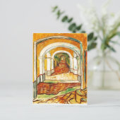 Summiere Vincent van Gogh - Corridor in het asiel  Briefkaart (Staand voorkant)