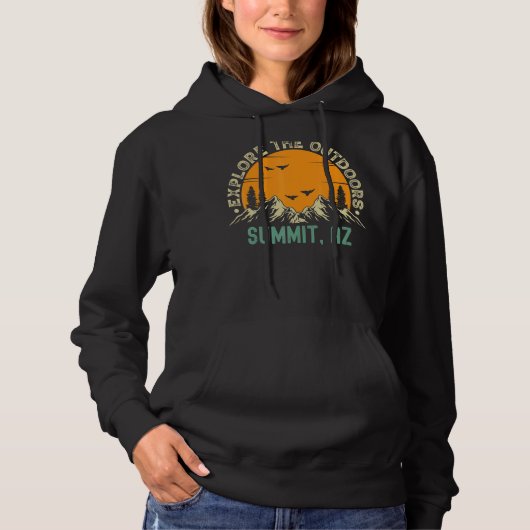 Summit Arizona Ontdek het buitenleven Hoodie (Voorkant)