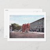 Summit Ave., Summit, NJ  Briefkaart (Voorkant / Achterkant)