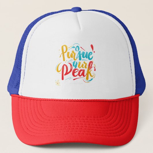 "Summit Bound" Trucker Pet (Voorkant)