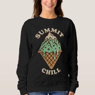 Summit Chill Ijsje Sweatshirt Grappige Pun