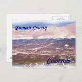 Summit County Colorado briefkaart (Voorkant / Achterkant)