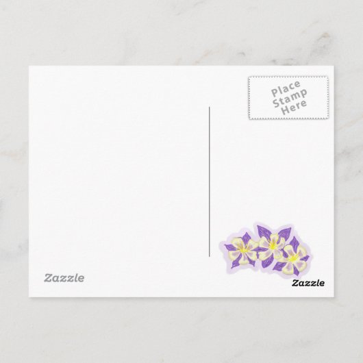 Summit County Colorado briefkaart (Achterkant)