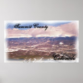 Summit County Colorado poster (Voorkant)