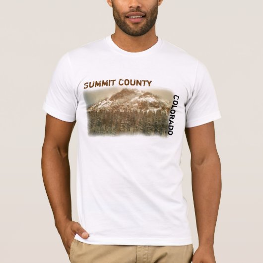 Summit County Colorado shirt (Voorkant)