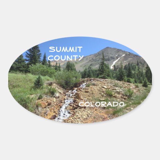 Summit County Colorado sticker (Voorkant)
