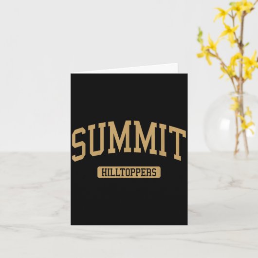 Summit High School Hs Summit Nj Varsity Srts Kaart (Gele Bloem)