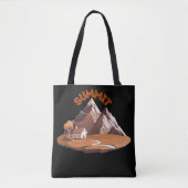 ​Summit Mountain Adventure Nature Lover Drawstring Tote Bag (Voorkant)