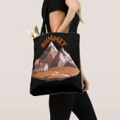 ​Summit Mountain Adventure Nature Lover Drawstring Tote Bag (Dichtbij)
