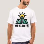 Summit Seeker: Omarm je innerlijke bergbeklimmer T-shirt (Voorkant)