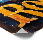 Summit Serenade: De koude riffs van de leeuw Poster (Hoek)