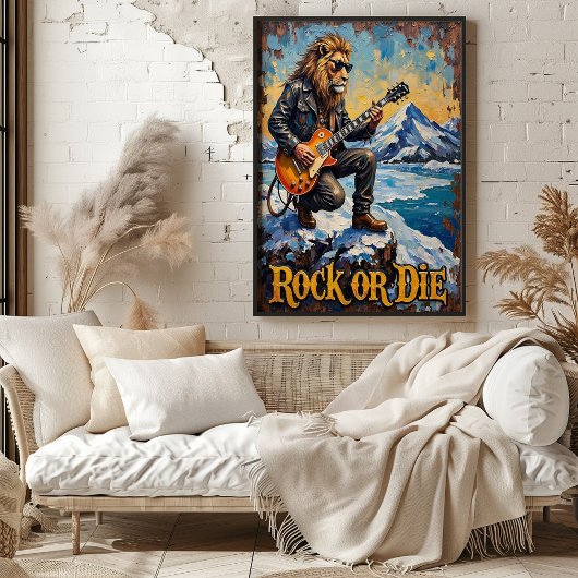 Summit Serenade: De koude riffs van de leeuw Poster