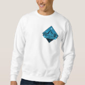 Summit Serenity: Avontuur wacht op sweatshirt (Voorkant)