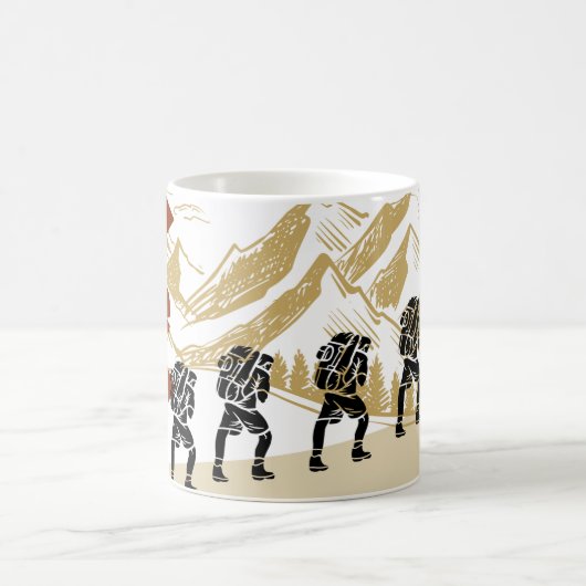 Summit Sipper Adventure Awaits with Our Hiking Mug Koffiemok (Center)