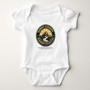 Summit Striders Vintage Trail Running Badge T-shir Romper