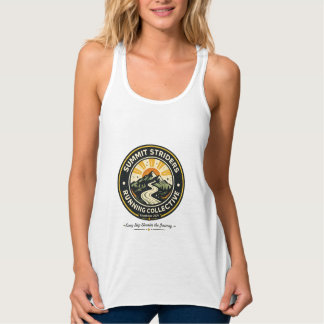 Summit Striders Vintage Trail Running Badge T-shir Tanktop