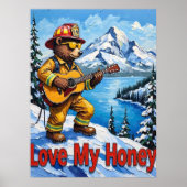 Summit Strums: Honey High Note van het Beer Poster (Voorkant)