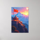 Summit Temple Canvas Afdruk (Voorkant)