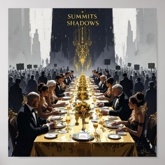 Summits and Shadows Poster (Voorkant)