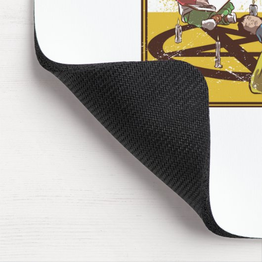 Summon Demons Retro Horror Muismat (Hoek)