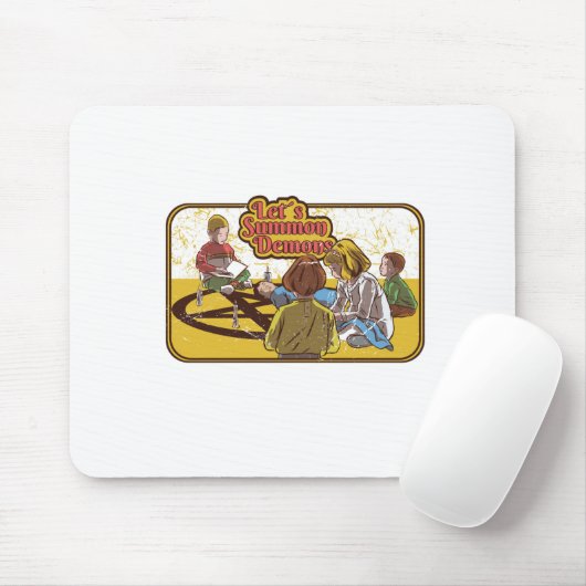 Summon Demons Retro  Horror Muismat (Met muis)