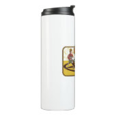 Summon Demons Retro  Horror Thermosbeker (Gedraaid links)