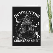Summon The Christmas Srit - Spread Holiday Magic  Kaart (Voorkant)