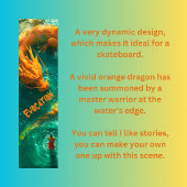 Summoner van draken persoonlijk skateboard