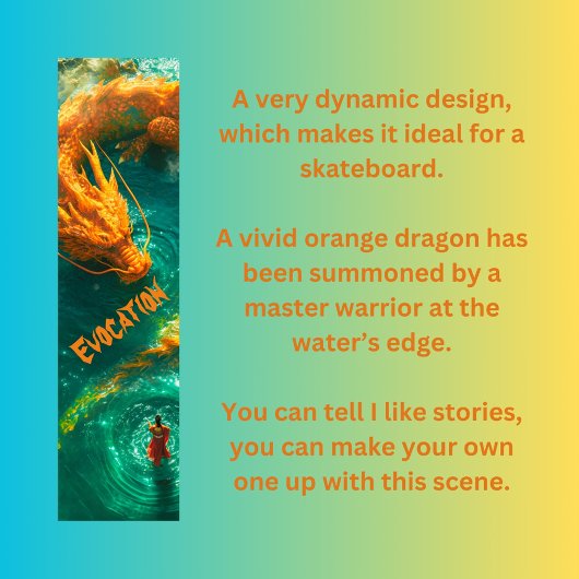 Summoner van draken persoonlijk skateboard
