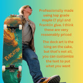 Summoner van draken persoonlijk skateboard