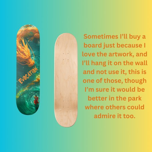 Summoner van draken persoonlijk skateboard