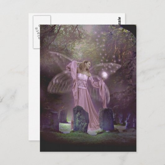 Summoning Fairies Briefkaart (Voorkant / Achterkant)