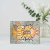 Summoning Fire Fairy Postcard Briefkaart (Staand voorkant)