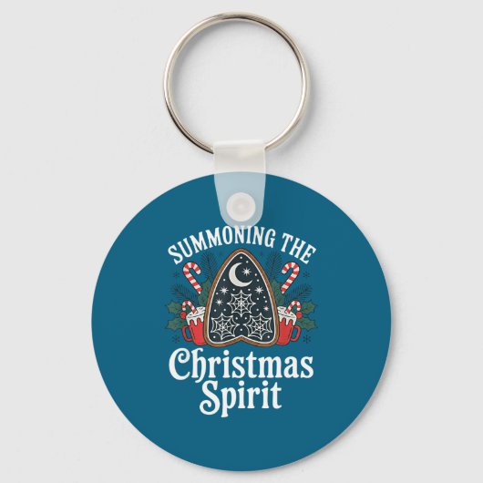 Summoning The Holiday Srit Funny Christmas Sleutelhanger (Voorkant)