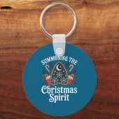 Summoning The Holiday Srit Funny Christmas Sleutelhanger (Voorkant)