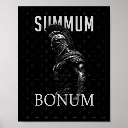 Summum Bonum - Doe wat juist is Poster (Voorkant)